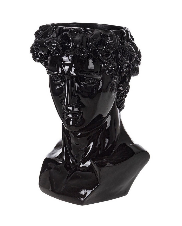 BUSTO DECORATIVO OLYMPUS NEGRO H40