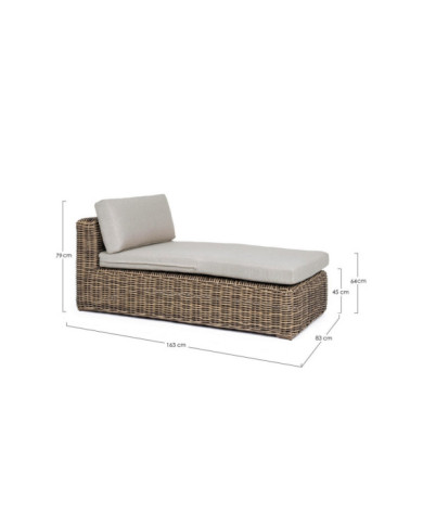 CHAISE LONGUE C-C CORALINE