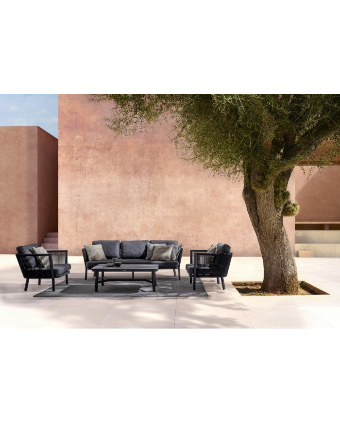 MESA CENTRO MAKATEA 120X75 NEGRO XK04