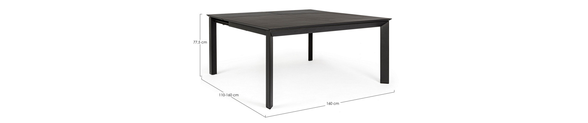 MESA EXT. KONNOR 160X100-160 ANT CX23