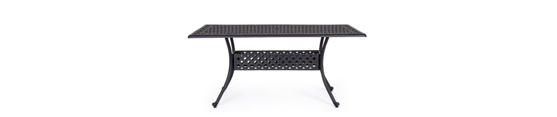 MESA IVREA RECT 160X90 ANTRACITA