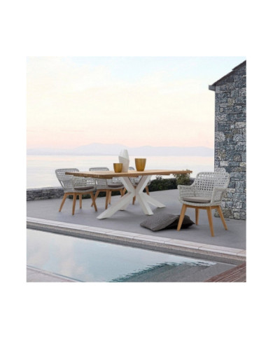 MESA RAMSEY 240X100 BLANCO PM01