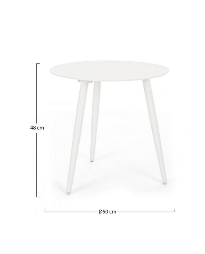 MESA CENTRO RIDLEY D50 BLANCO YK11
