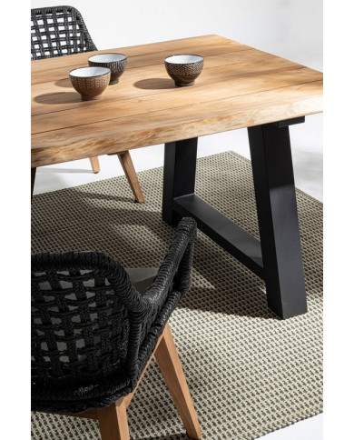 MESA ROLLAND ANTRACITA 240X100 AM03