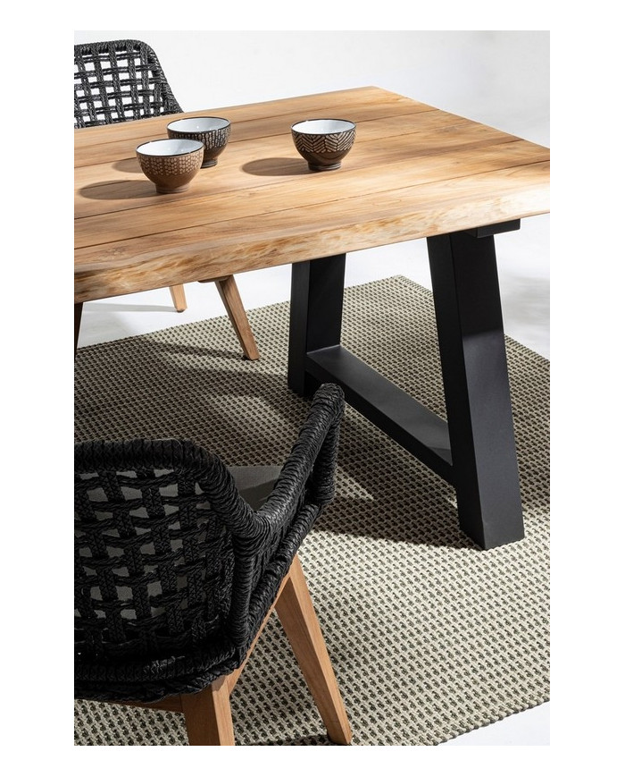 MESA ROLLAND ANTRACITA 240X100 AM03