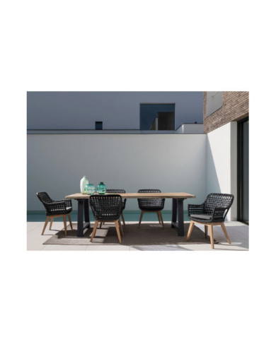 MESA ROLLAND ANTRACITA 240X100 AM03