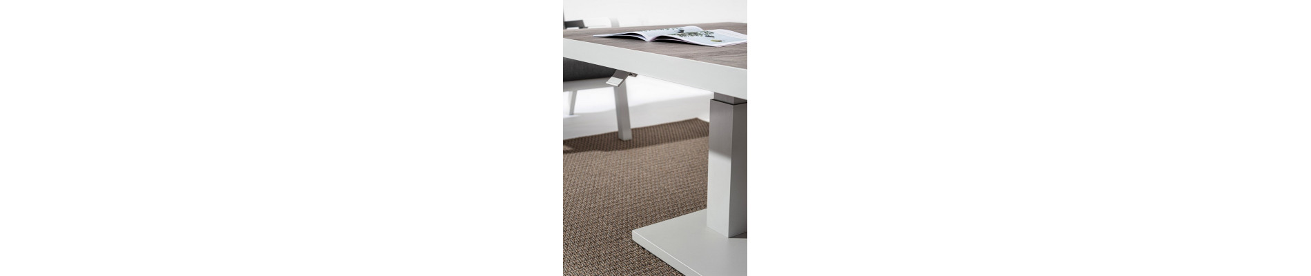 MESA TRUMAN 140X85X49/72 LUNAR