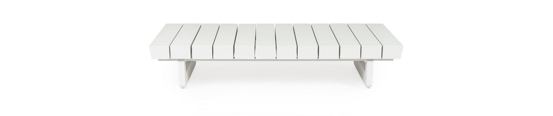 TAVOLINO INFINITY 126X73.5 BIANCO WG20