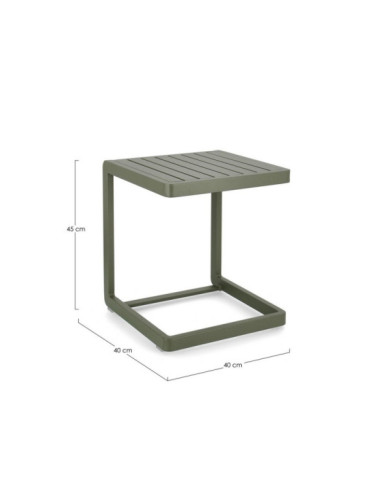 TAVOLINO KONNOR 40X40 VERDE
