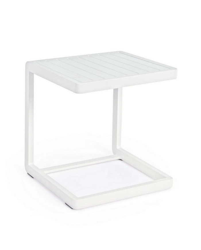 MESITA AUX KONNOR 40X40 BLANCO CX21