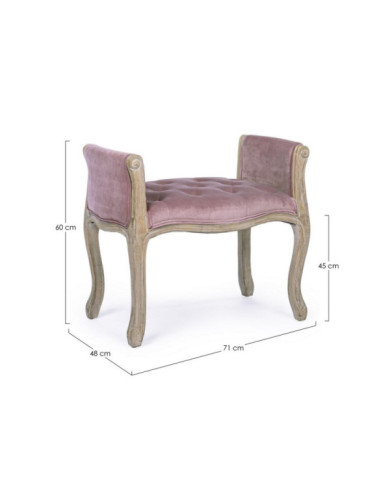 BANCO INDIVIDUAL DIVA WOODROSE