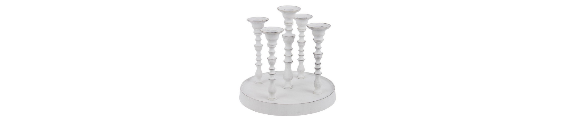 CANDELABRO KYLIE 5F BRUÑIDO C-BASE