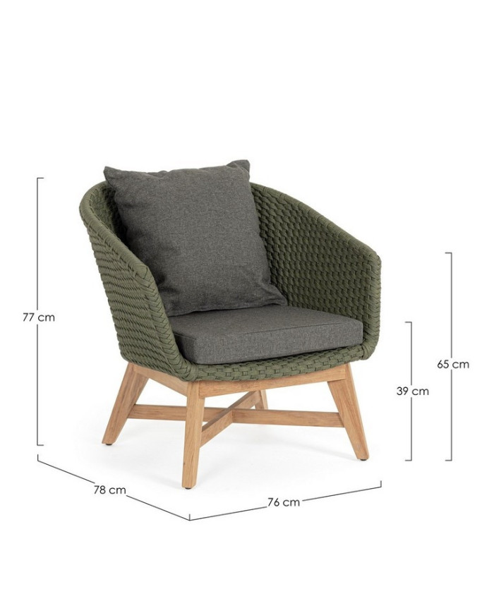 SILLÓN C-COJ COACHELLA VERDE