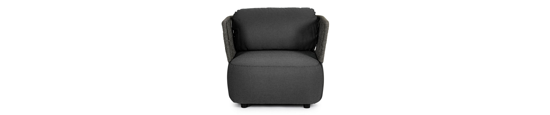 POLTRONA C-C PALMER ANTRACITE