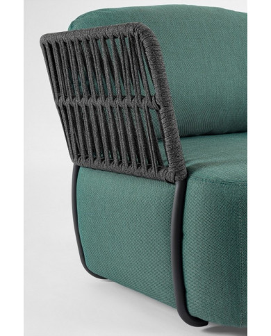 POLTRONA C-C PALMER ANTRACITE/JADE