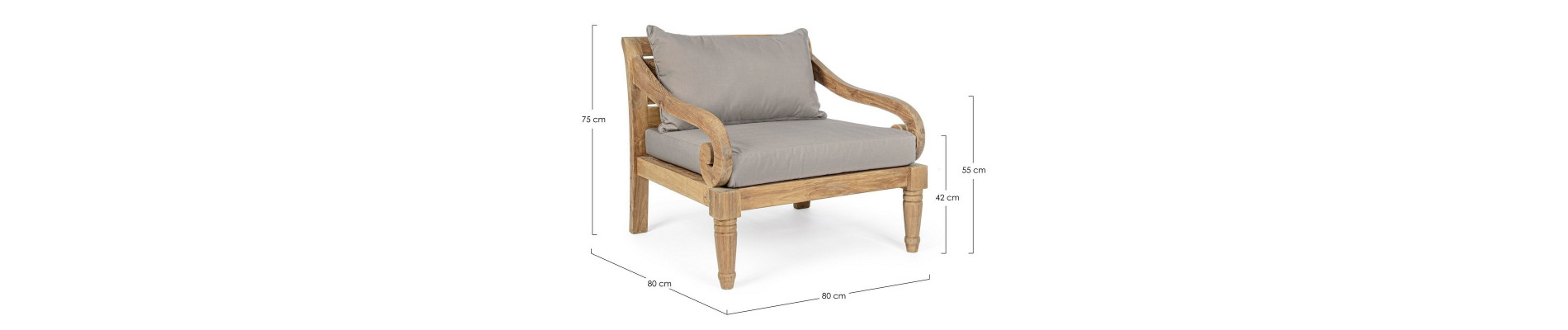 SILLÓN C-COJ KARUBA - FSC