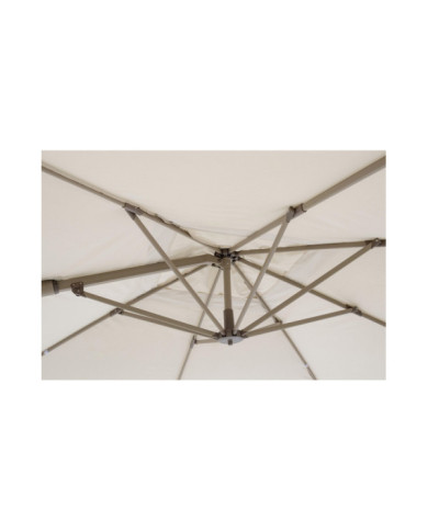 SOMBRILLA BRAZO SARAGOZZA 3X3 BEIGE T