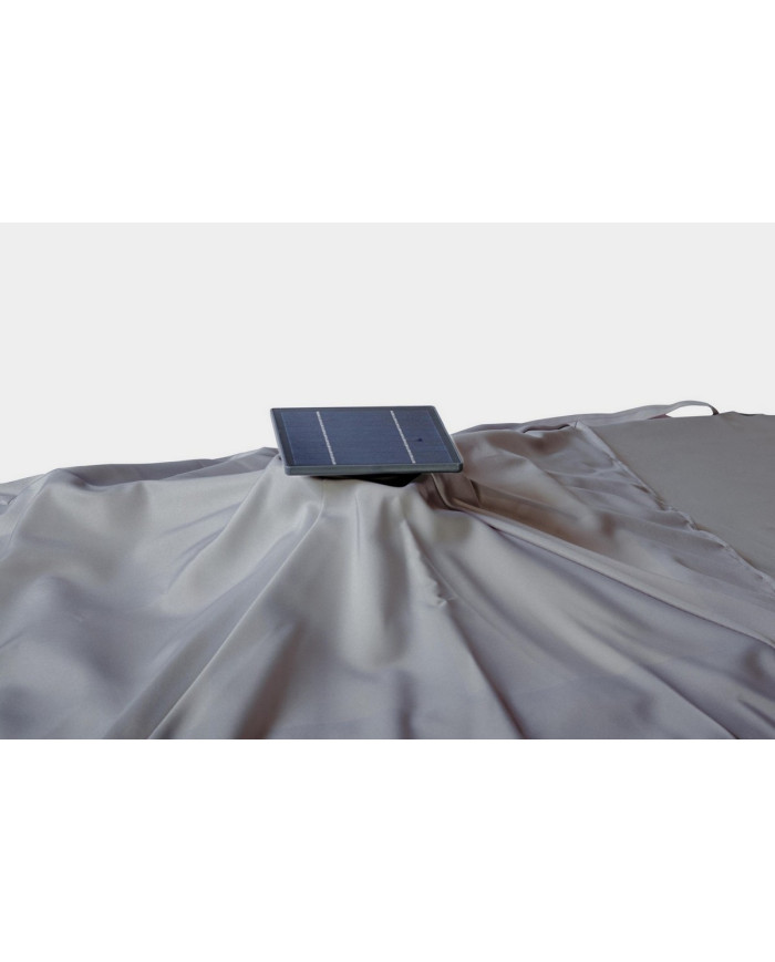 SOMBRILLA EX. INES 3X3 ANTR-GRIS CL LED
