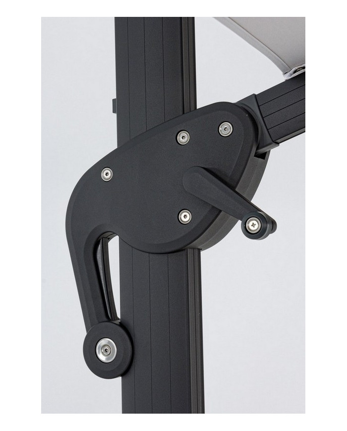 SOMBRILLA EXCÉNT INES 3X3 ANT-GRIS CL