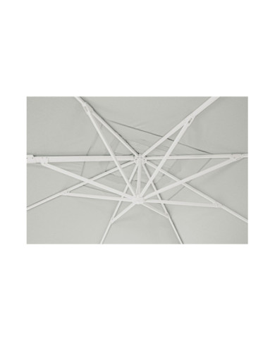 SOMBRILLA EXCÉNTRICA EDEN 4X4 BLANCA-NAT