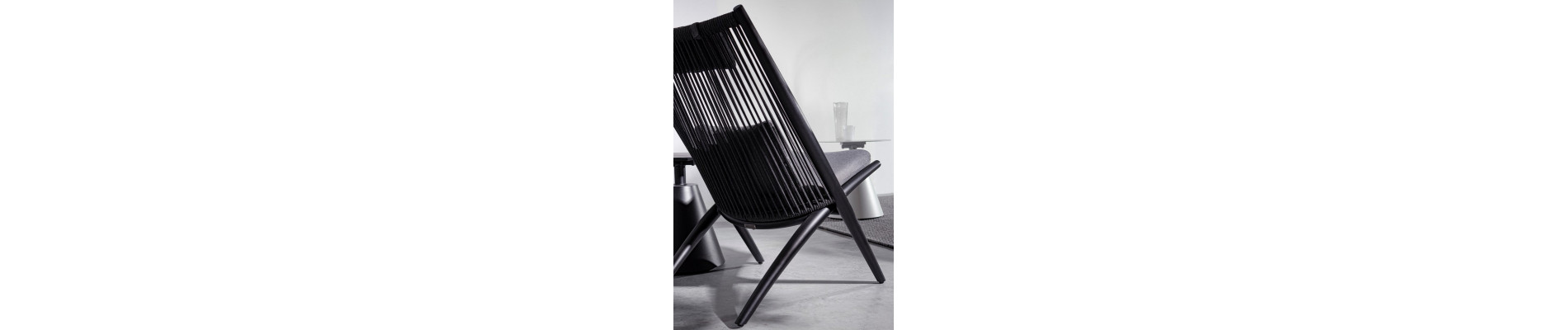 TUMBONA LOUNGE C-COJ ALOHA NEGRO XK04