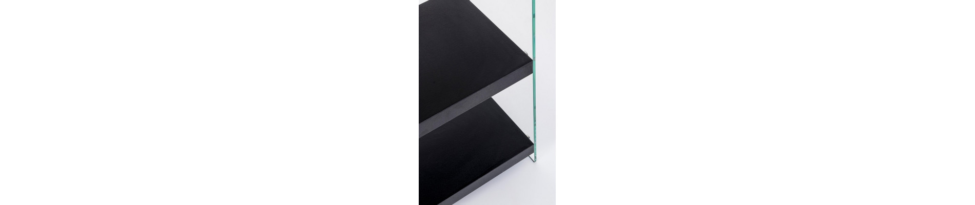 LIBRERÍA 4P LINE WOOD NEGRO
