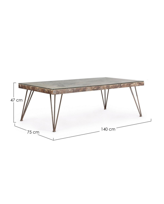 MESA CENTRO ATLANTIDE 140X75