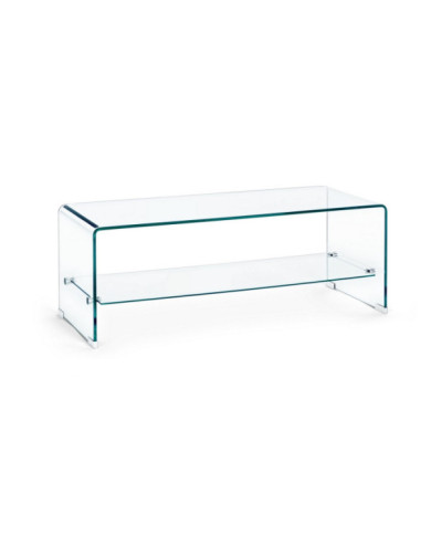 MESA CENTRO BP IRIDE RECT VIDRIO 100X40