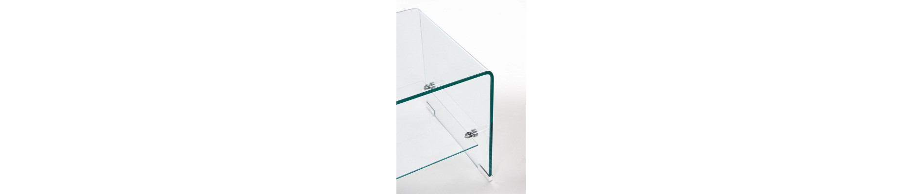 MESA CENTRO BP IRIDE RECT VIDRIO 100X40