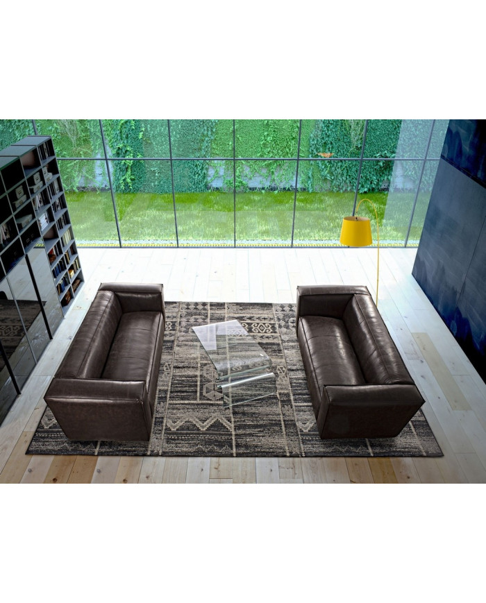 MESA CENTRO IRIDE CURL REC VIDRIO 120X60