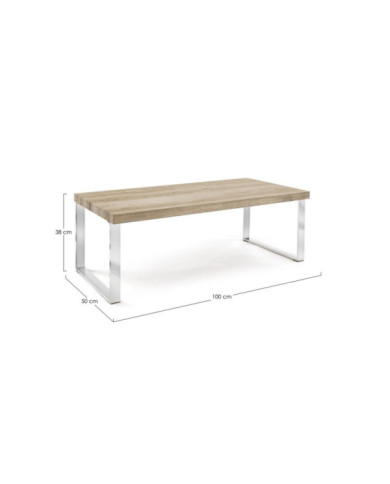 MESA CENTRO KENYA RECT 100X50
