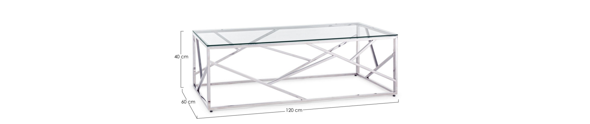 MESA CENTRO RAYAN RECT 120X60