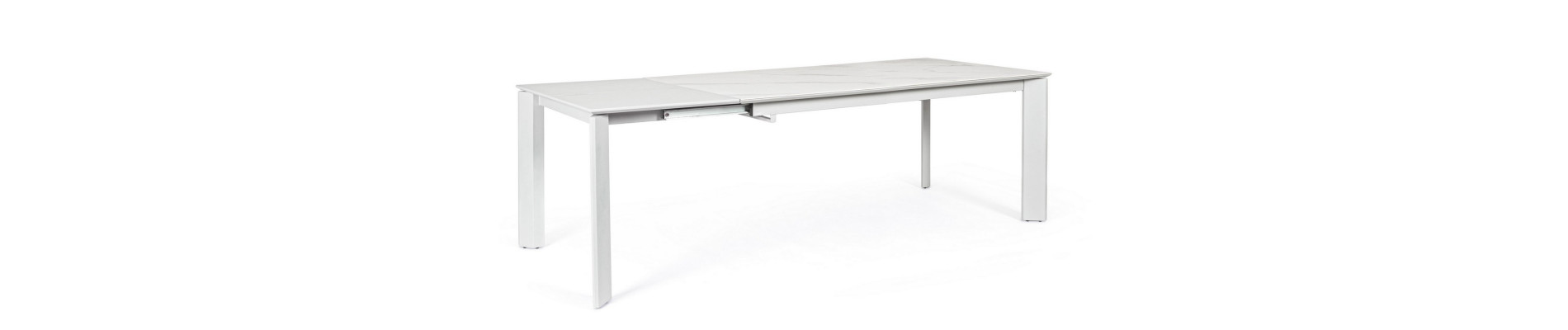 MESA EXT BRIVA GRIS-NEGRO 140-200X90