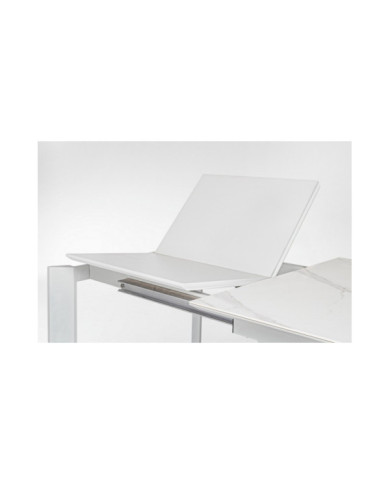 MESA EXT BRIVA BLANCO-GRIS CL 160-220X90