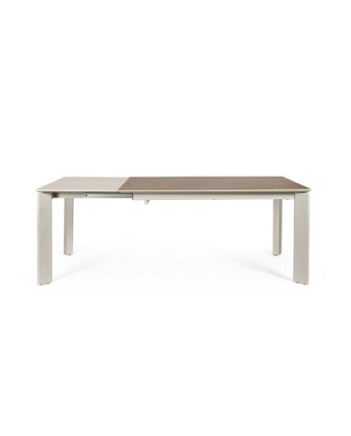 MESA EXT BRIVA GRIS-VISÓN 140-200X90