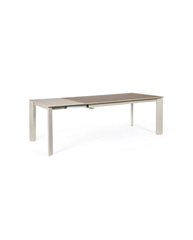 MESA EXT BRIVA GRIS-VISÓN 160-220X90