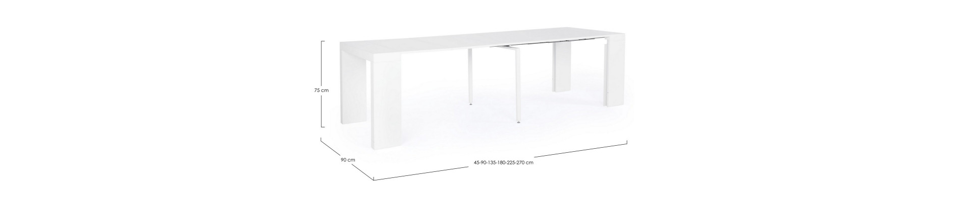MESA-CONSOLA DANIEL BLAN 45/270X90