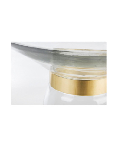 MESITA AUX AZMIN VIDRIO CLEAR D36