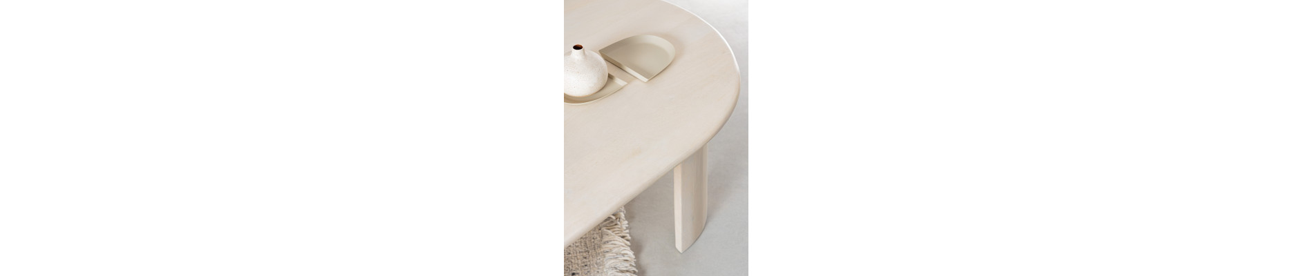 MESITA AUX ORLANDO OVAL NAT 130X80