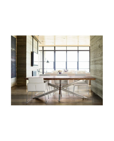SILLA C-BR SIXTY PU BLANCO