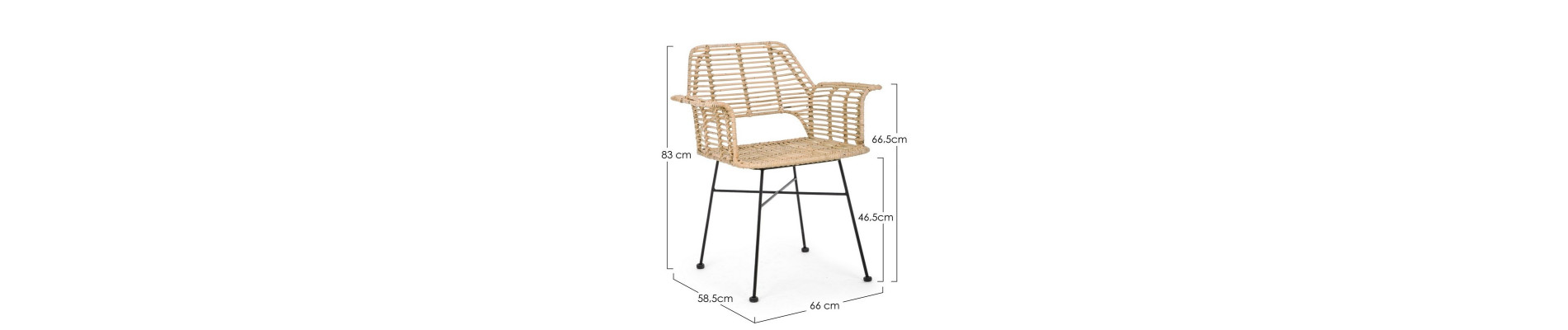 SILLA C-BR TUNAS NATURAL
