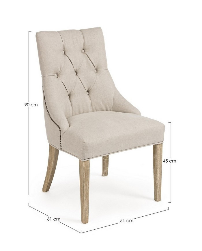 SILLA CALLY NATURAL