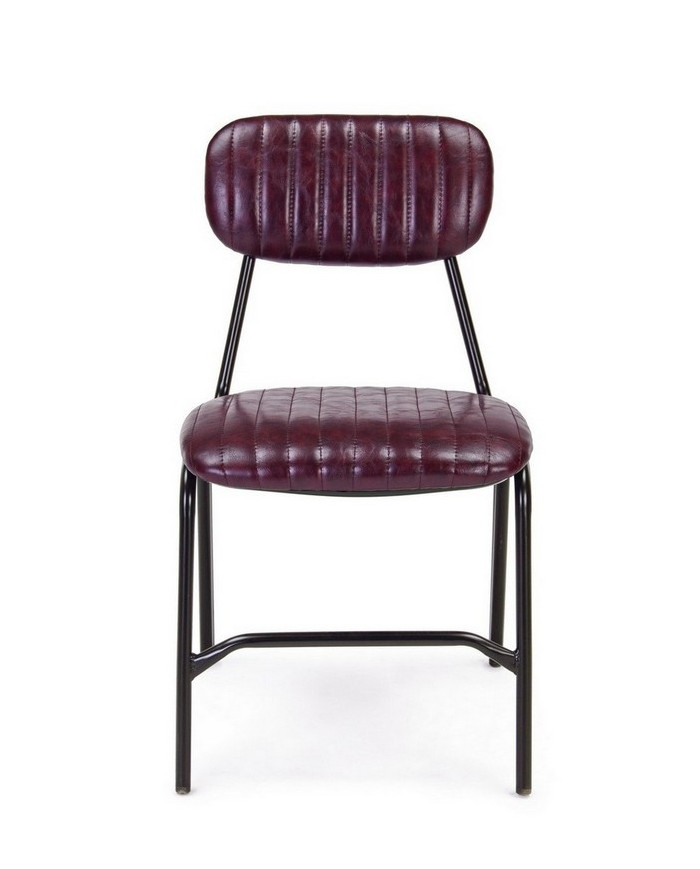 SILLA DEBBIE BORDEAUX VINTAGE