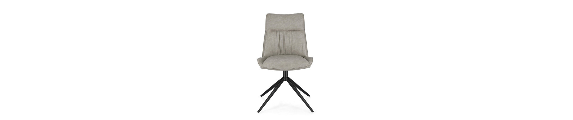 SILLA JORDAN PU GRIS PALOMA