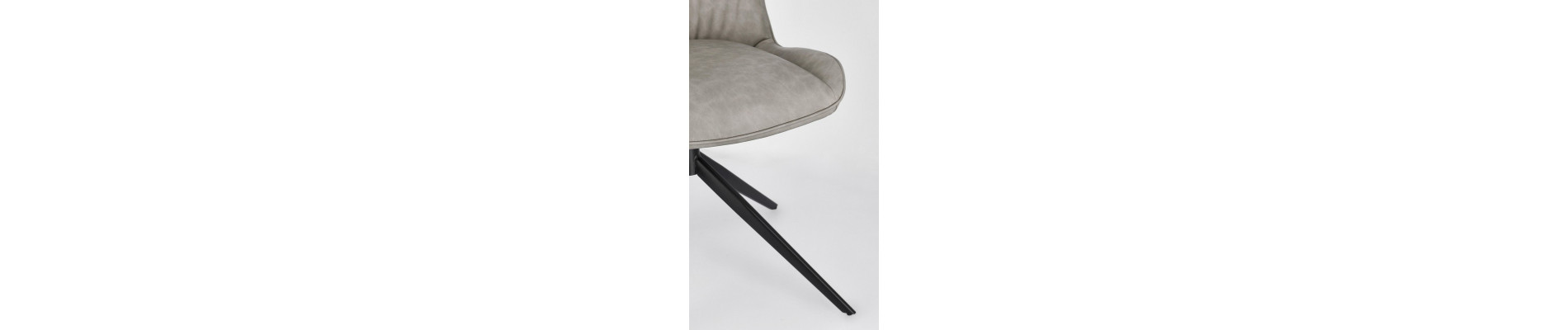 SILLA JORDAN PU GRIS PALOMA