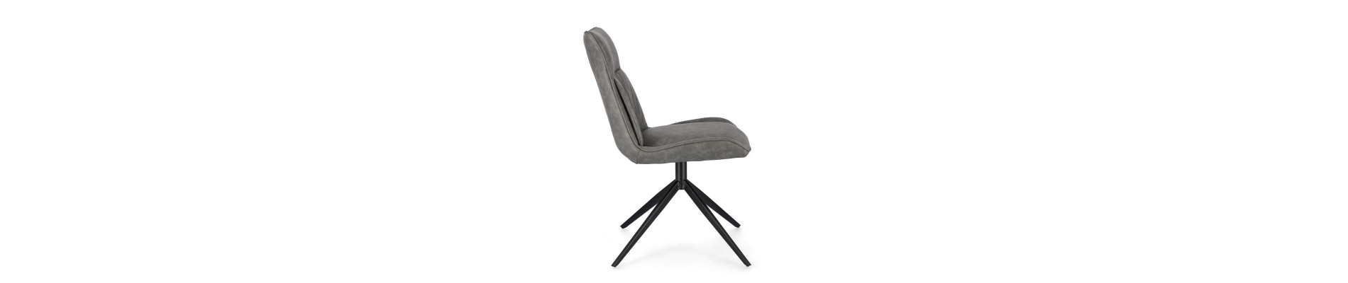 SILLA JORDAN PU GRIS PALOMA