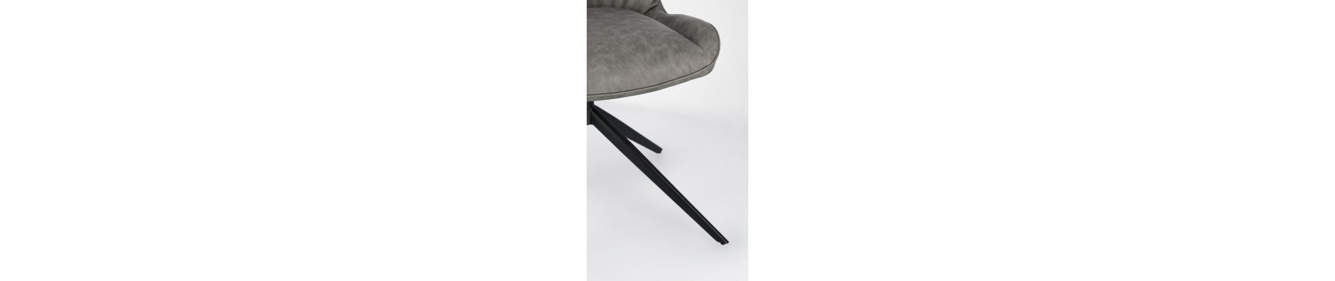 SILLA JORDAN PU GRIS PALOMA
