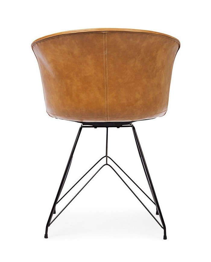 SILLA LOFT PU CUERO VINTAGE