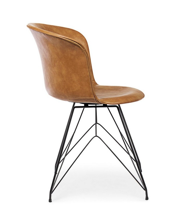 SILLA LOFT PU CUERO VINTAGE