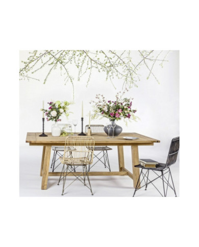SILLA LUCILA KUBU GRIS